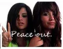 Demi Lavoto and Selena Gomez