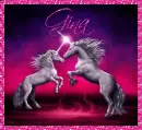 two unicorns