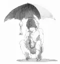 L IN THE RAIN