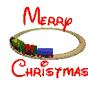 Train Set (animated)- Merry Christmas 