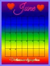 June calendar by me