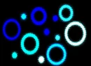 Blue circles