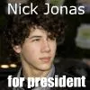 Nick for prez
