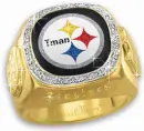 pittsburgh steelers ring Tman