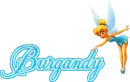 Burgandy Tinkerbell
