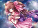 magical pink girl