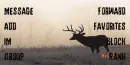 deer silouette