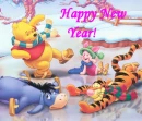 new year pooh