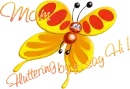 Mom fluttering by to say hi