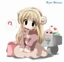 kawaii worker girl