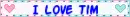 Blinkie- I Love Tim