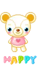 happy bear
