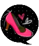 red shoe