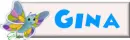 Butterfly Nameplate- Gina