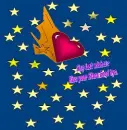 Heart and Stars. Blue