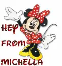 Minnie Mouse (with sparkles)- Hey from Michella