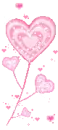 pink hearts