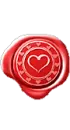 red hearts