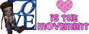 peace, love is the movement