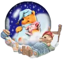 POOH-SNOW GLOBE