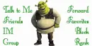 Contact Table- Shrek