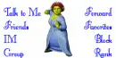 Contact Table- Princess Fiona (from Shrek)
