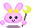 Bunny With a Wand
