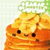 smiley banana pancake