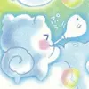 cloudy blowing bubble