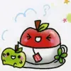 smiley apple tea