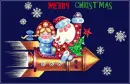 merry christmas rocket