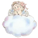 angel on cloud