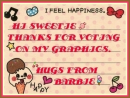 HUGS FROM BARBIE