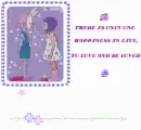 TO BE LOVED