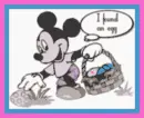 mickey mouse easter egg hunting