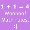 math rules :]
