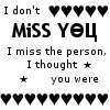 miss icon