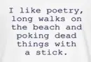 Poetry..