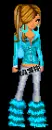 Girl getto turning to Rock star