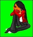 girl sitting down