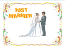 JUST MARRIED