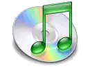 Music note woth CD