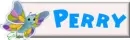 Butterfly Nameplate- Perry