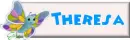 Butterfly Nameplate- Theresa