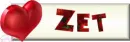 Heart Nameplate- Zet