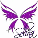 Selina-purple butterfly