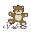 Selina with teddy