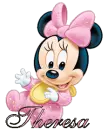 Theresa with Minnie
