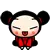 Pucca Sticking out her Tounge