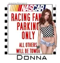Donna~Nascar Fan